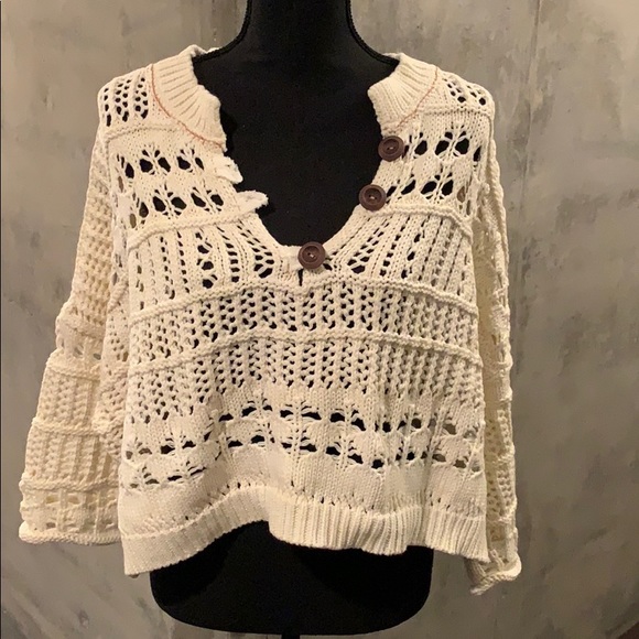 Free People Sweaters - Free People Crop Sweater
